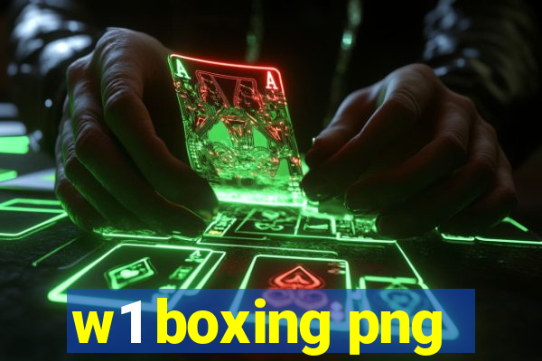 w1 boxing png